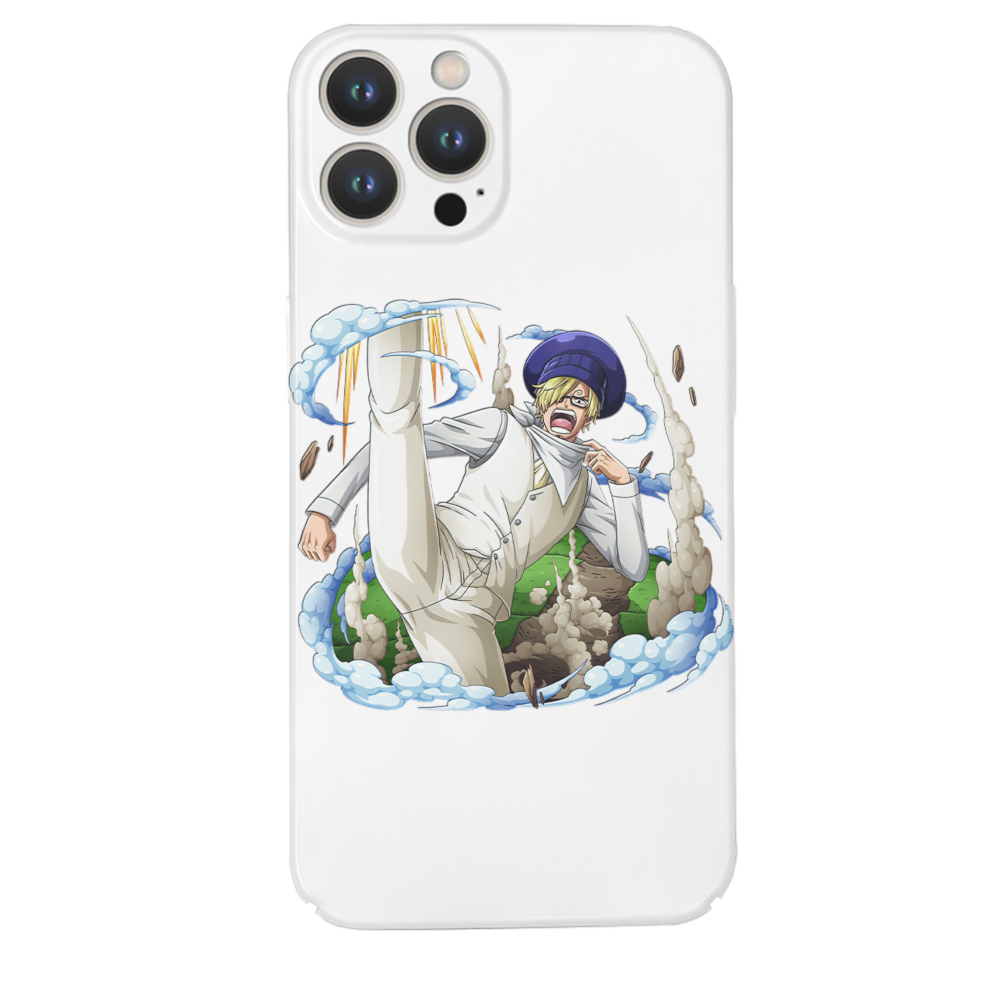 （画像用） ワンピース サンジ ONE PIECE Sanji 【iPhone 14シリーズ対応】ハードケース